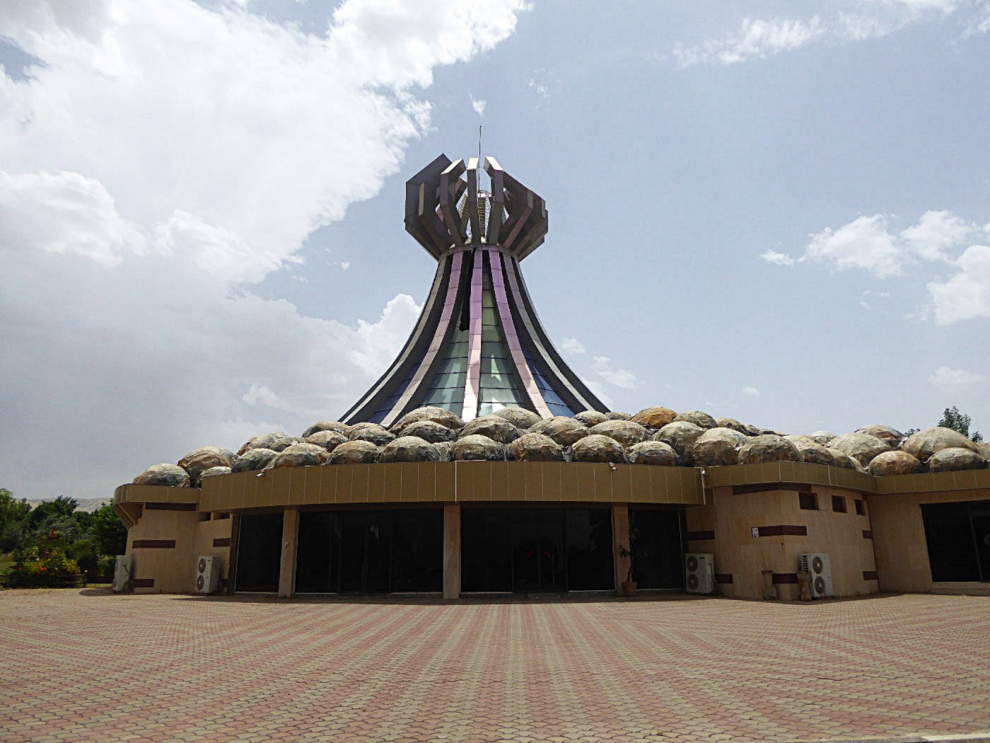 Memorial in Halabja dedicated to the victims of the attack.